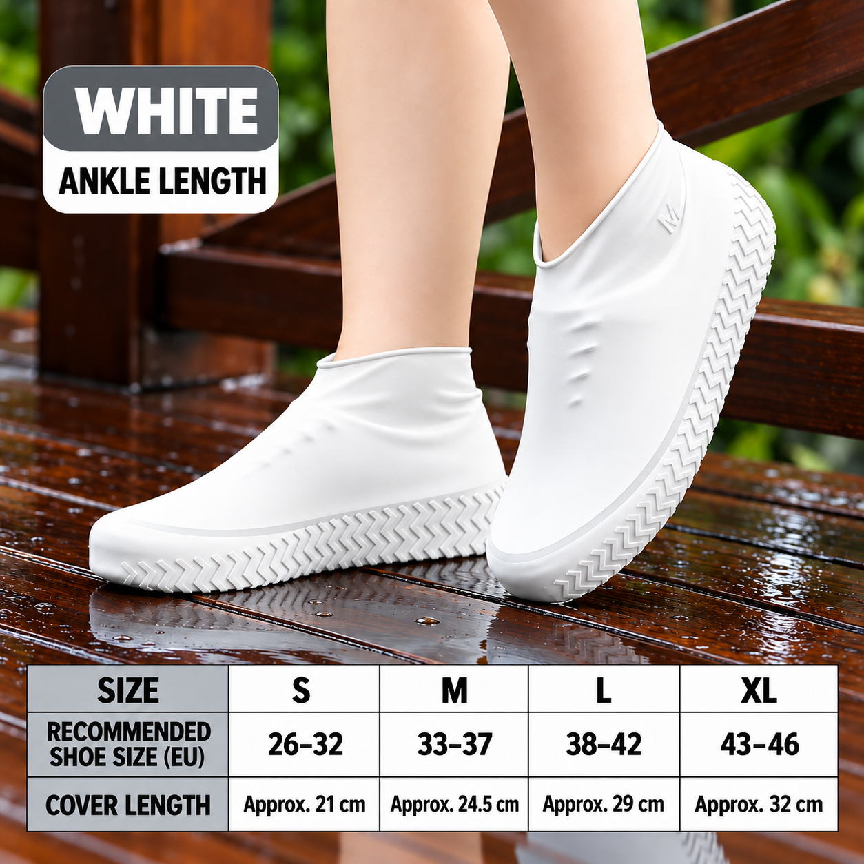 Silicone Shoe Covers – Anti-Slip, Stretchable & Portable