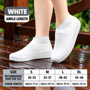 Silicone Shoe Covers – Anti-Slip, Stretchable & Portable