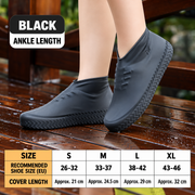 Silicone Shoe Covers – Anti-Slip, Stretchable & Portable